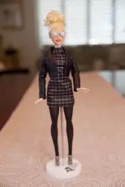Blonde Bombshell Barbie, redressed, made to move body.