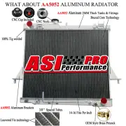 3-Row Radiator Fit ISUZU D-MAX 3.0 DIESEL Holden Rodeo Ra 3.5L 3.0L Colorado Rc