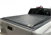 STIDPFZX Car Trunk Lids Compatible for Tundra 2021 Pickup Bed Tonneau Cover Retractable Roller Shutter Tail Box Cover Electrical Manual Tail(Separate Tools)