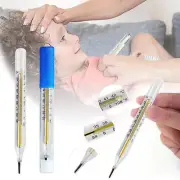 Mercury-Free Thermometer with Double Scale and Traditional Glass Accuracy 1pc