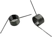 10pcs 65Mn Steel V-Shaped Spring Hair Clip Spring Steel Wire Diameter 0.7mm Angle 60 90 120 180 Degrees(4.2mm (90 Degrees),8mm)