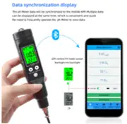 Dissolved DO Oxygen Meter Tester Measures Blue Tooth ATC Temp Range 0-30mg/l