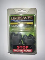 LIMBSAVER 3474 SUPERQUAD Split Limb Dampener 2 Pack Black NIB FREE SHIPPING!