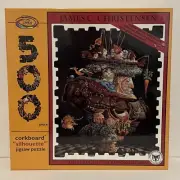 Ceaco James C Christensen The Burden Of The Responsible Man 500 pc Jigsaw Puzzle