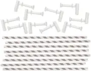 We R Memory Keepers 713-46 Pinwheel Attachments-Gray (10Pk)