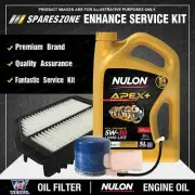 Wesfil Oil Air Fuel Filter + 5W30 Oil Service Kit for Hyundai i30 GD 1.6 1.8 2.0 (for: Hyundai)
