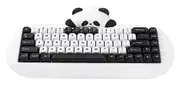 YUNZII C68 Panda Wireless Tri-Mode Hot-Swap Mechanical White Keyboard - Panda Linear Switches [KBYZC68WHPD]