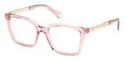 Max & Co. MO5189 072 Women’s Glasses Pink Size 52 - Private Health Rebate - Blue Light Block Available