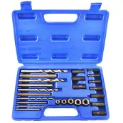 Screw Extractor Easy Out Drill and Guide Set Broken Screw / Bolt Remover AT049