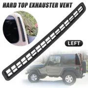 Black Hard Top Exhauster Vent Left Side for Jeep Wrangler TJ 1997-2002 1998 1999