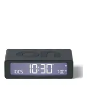 [Lexon] Flip Mini Reversible Alarm Clock in Grey