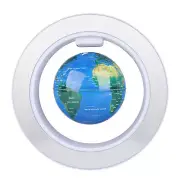 Floating Globe Magnetic Levitation Rotating World Map Globe With LED L 23 HG