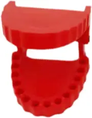 Funny Denture Drill Bit Holder Teeth Model Design Screwdriver 6.35Mm Fits Bit 1/