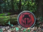 Medieval Solitude Hold Wooden Shield Replica Norse Viking Shield