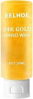 30ml Nourishing 24K Glod Hand Mask for Dry Hands Moisturizing Whitening Brightening Hand Wax Serum Hand Care Anti-Wrinkle Ageing Peel Off Hydrating Cream