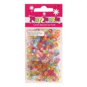 NEW Ribtex Play Jewels Craft Beads For Kids Alpha Round Flat - Round Bright Asso