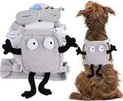 Small Dog Backpack Harness,Dog Harness Backpack - Walking Harness for Small Dog with Bag | Adjustable Walking Harness for Travel Hiking Backpack for Pet Dogs