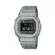 【CASIO G-SHOCK】40周年RECRYSTALLIZED系列全金屬方形電子腕錶-磨砂銀/GMW-B5000PS-1/台灣總代理公司貨享一年保固