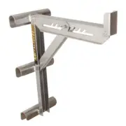 Ladder Jacks Aluminum Adjustable 3-Rung for Scaffold Extension Walk Boards Plank