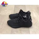 正版 ADIDAS YEEZY BOOST 350 V2 BLACK 黑魂 鞋帶反光 黑天使 FU9006 休閒鞋