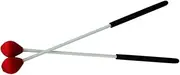YARNOW 1 Pair Mallets Silent Keyboard Percussion Sticks Yarn Head for Beech Handle for Beginners