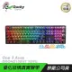 Ducky 創傑 One 3 Aura DKON2108ST 100% 機械鍵盤 黑色中文/青紅茶水母軸