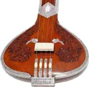 INDIAN 4 STRING FLAT TAMBURA HANDMADE MUSICAL INSTRUMENT TANPURA WITH BAG