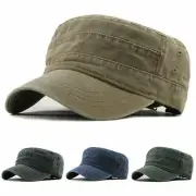 US Men Cap Army Hat Cadet Castro Military Patrol Baseball Summer Camo Camouflage