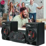 RMS 300W Bluetooth Mini HiFi System FM Radio CD Player Jukebox USB Port AUX Jack
