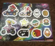 Mario Kart 8 Deluxe Nintendo Switch My Nintendo Promotional Sticker Sheet New