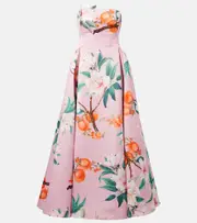 [Leo Lin] Leo Lin Nora floral cocktail dress UK 12 pink