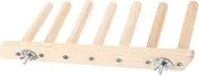 Bird Perch Climbing Ladder Stand for Parrots for Exercise Play Cage Durable Easy to Install Bird Perch Level Design