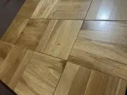 (12) 4-finger Solid OAK MCM Parquet: 9"x9"x3/4" NEW CONDITION! Natural