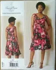 VOGUE PATTERN 1497 DRESS DESIGNER MISSES SIZES 6 8 10 12 14 UNCUT