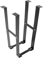 1Set Under Desk PC Bracket Carbon Steel Computer Case Holder for Desktop Power Space Saving Mount Durable Design for Easy Installation Finish