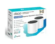 TP-Link Deco X55 (AX3000) Dual-Band WiFi 6 Whole-Home Mesh System - 2 Pack [Deco X55(2-pack)]