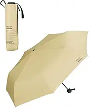 Wpc. IZA ZA014-911-102 Men's Umbrella, Sun & Rain, Wind Resistant, Beige [100% Light Blocking, 100% UV Protection, UPF50+, Heat Shielding] Parasol Men's Easer, Men's Folding Umbrella, Ribs, 21.7