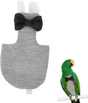 Armastuse Bird Diapers, Adjustable Parrot Diaper, Washable Reusable Parrots Nappy with Waterproof Layer Soft Small Pet Birds Flight Suit for Budgie Parakeet Cockatiel