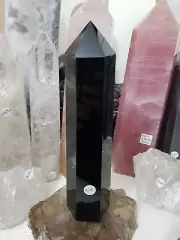1 Large Black Obsidian Crystal Tower - BOT15