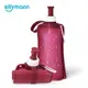 韓國sillymann 100%簡約便攜捲式鉑金矽膠水瓶-550ml (星空紅 )