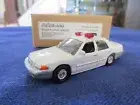 Ertl 1:64 Ford 1999 Crown Victoria Police Interceptor Blank White To Customize
