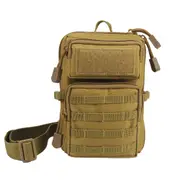 600D Tactical Molle Pouch Utility Belt Waist Pack Phone Bag Military Webbing Bag Waist Bag BROWN COLOR