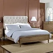 Life Décor Fairy Premium American Poplar Timber European Modern 4 pcs Bedroom Set (Queen + 2 x Bedside Table + Tallboy)