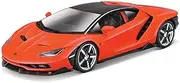 Die-cast 1:18 for Lamborghini LP770-4 Simulation Alloy Car Model Static Die-cast Miniature Vehicle Model Present Collection Miniature Vehicle(Orange)