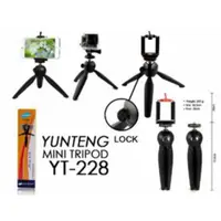 在飛比找蝦皮購物優惠-Yunteng 迷你非包三腳架 YT-288 相機手機座