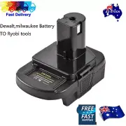 Battery Convert Adapter For Black Decker 20V Li-ion Slide to Ryobi 18V ONE+ Tool
