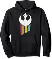 [STAR WARS] Rainbow Rebel Logo Pullover Hoodie