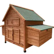 YES4PETS XL Chicken Coop Rabbit Hutch Cage Hen Chook House