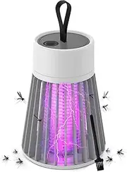 Mosquito Trap, Mosquito Trap Zapper Mosquito Killing Lamp Electric Mosquito Lamps Rechargeable Electronic Insect Attractant Trap for Home Office Bedroom Baby Room Camping USB Rechargeable