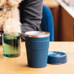 【澳洲 KEEPCUP】雙層真空隨身杯系列(咖啡杯/環保杯) M 優雅藍